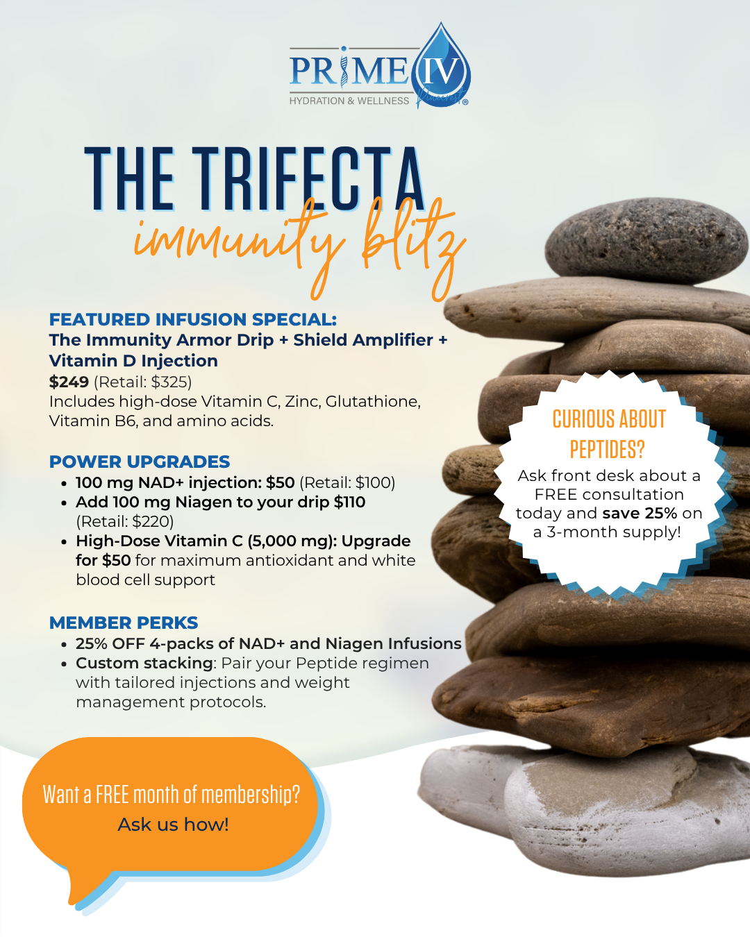 Prime IV Pinecrest October specials: The Trifecta Immunity Blitz